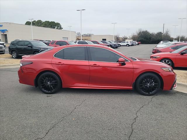 used 2021 Toyota Camry car, priced at $26,500