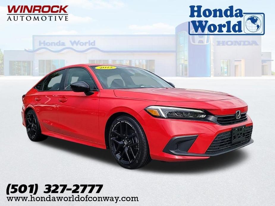 used 2022 Honda Civic car, priced at $22,981