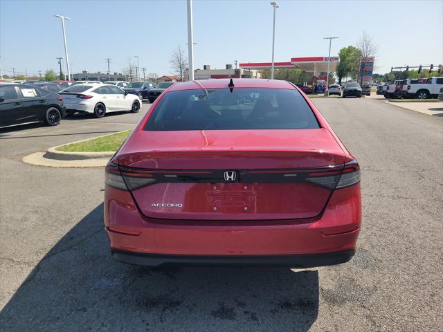 new 2025 Honda Accord car, priced at $31,165