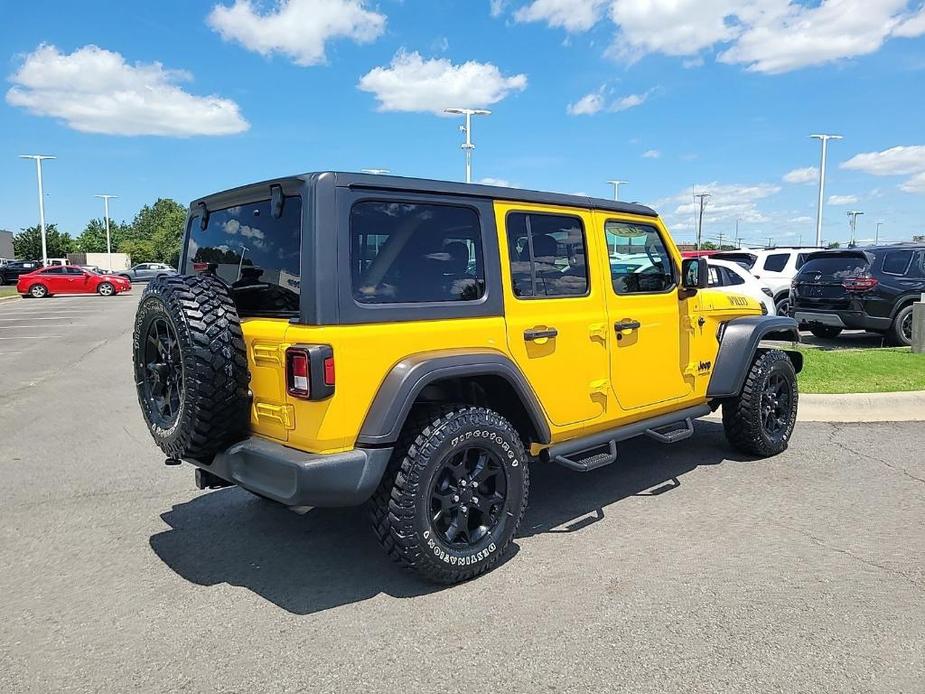 used 2021 Jeep Wrangler Unlimited car, priced at $31,691