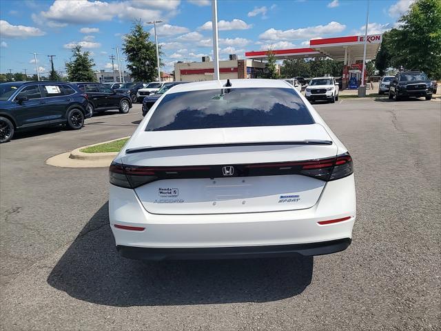 new 2024 Honda Accord Hybrid car, priced at $32,976