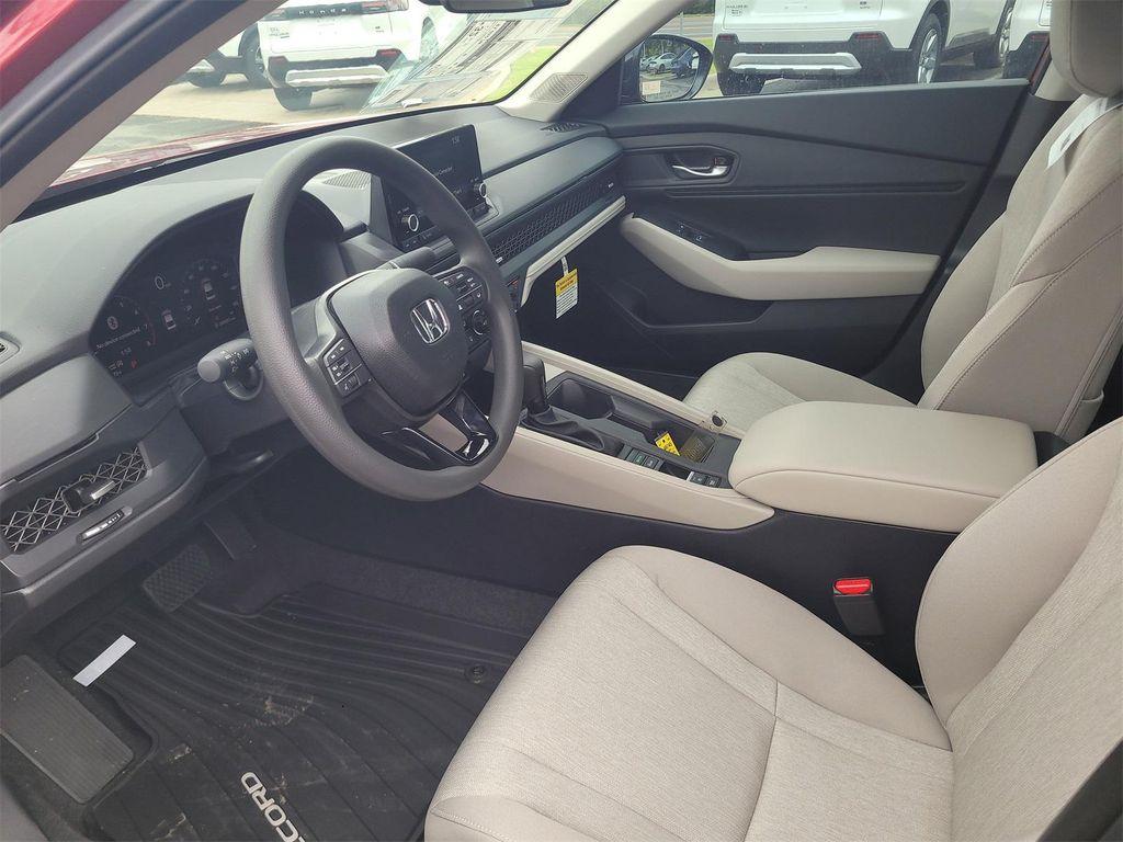 new 2025 Honda Accord car, priced at $29,165