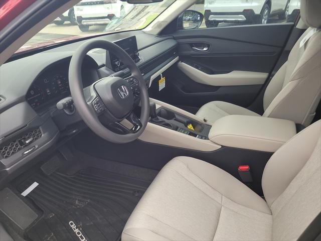 new 2025 Honda Accord car, priced at $31,165