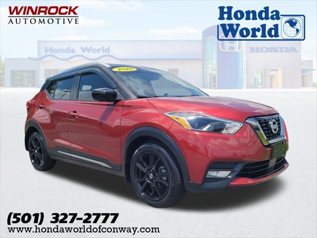 used 2020 Nissan Kicks car, priced at $18,888