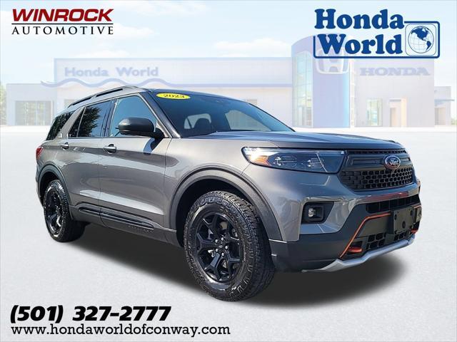 used 2023 Ford Explorer car, priced at $34,998