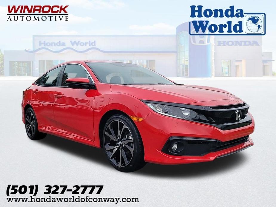used 2021 Honda Civic car, priced at $22,391
