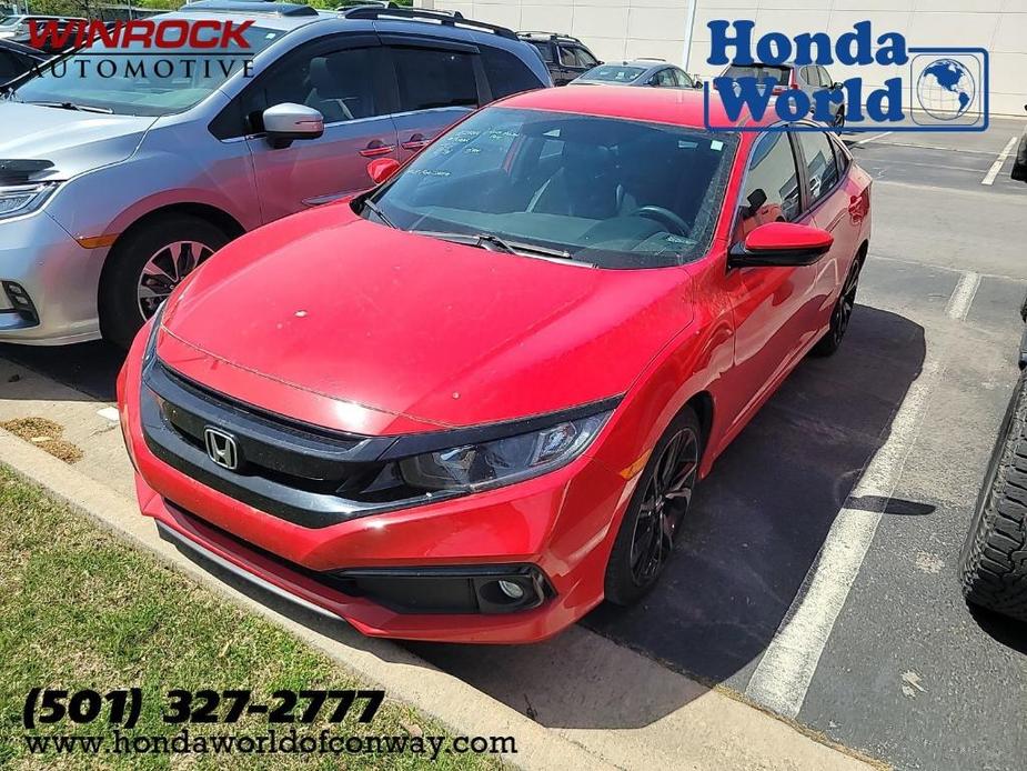 used 2021 Honda Civic car, priced at $22,789