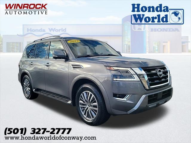 used 2023 Nissan Armada car, priced at $33,500