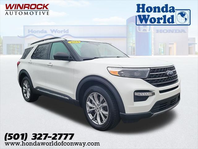 used 2021 Ford Explorer car, priced at $25,550