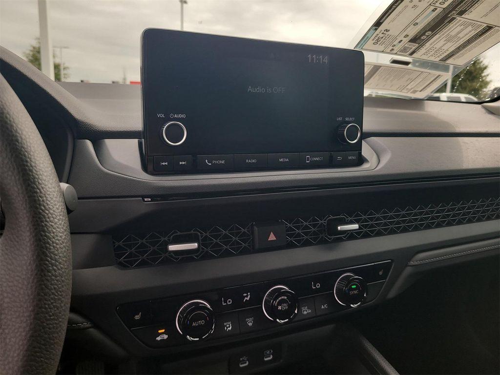 new 2025 Honda Accord car, priced at $31,210