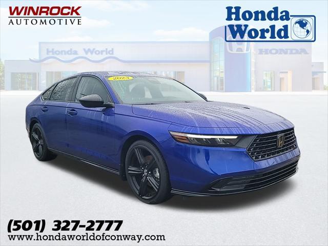 used 2023 Honda Accord Hybrid car, priced at $27,998