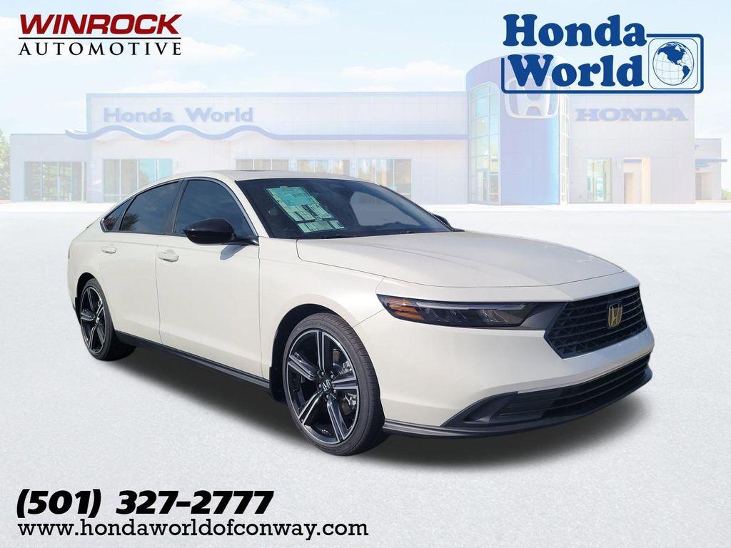 new 2025 Honda Accord Hybrid car, priced at $34,305