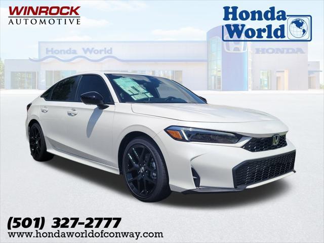 new 2025 Honda Civic Hybrid car, priced at $29,555