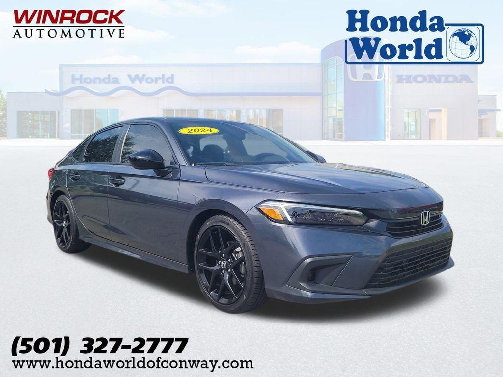 used 2024 Honda Civic car, priced at $24,988
