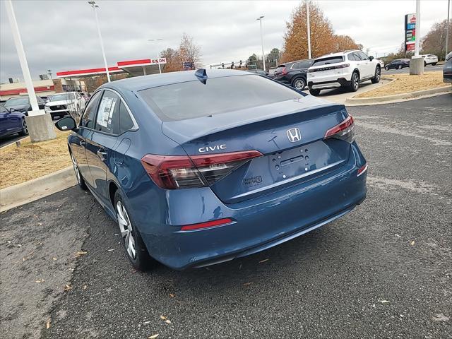 new 2025 Honda Civic car, priced at $25,800