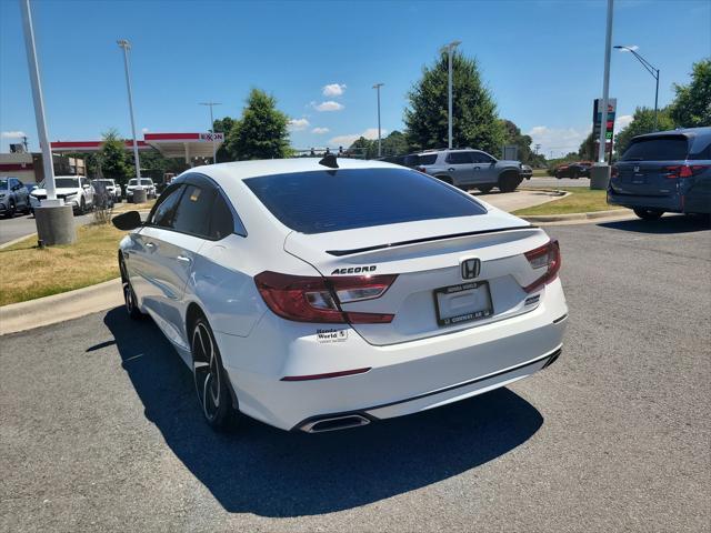 used 2022 Honda Accord car, priced at $25,488