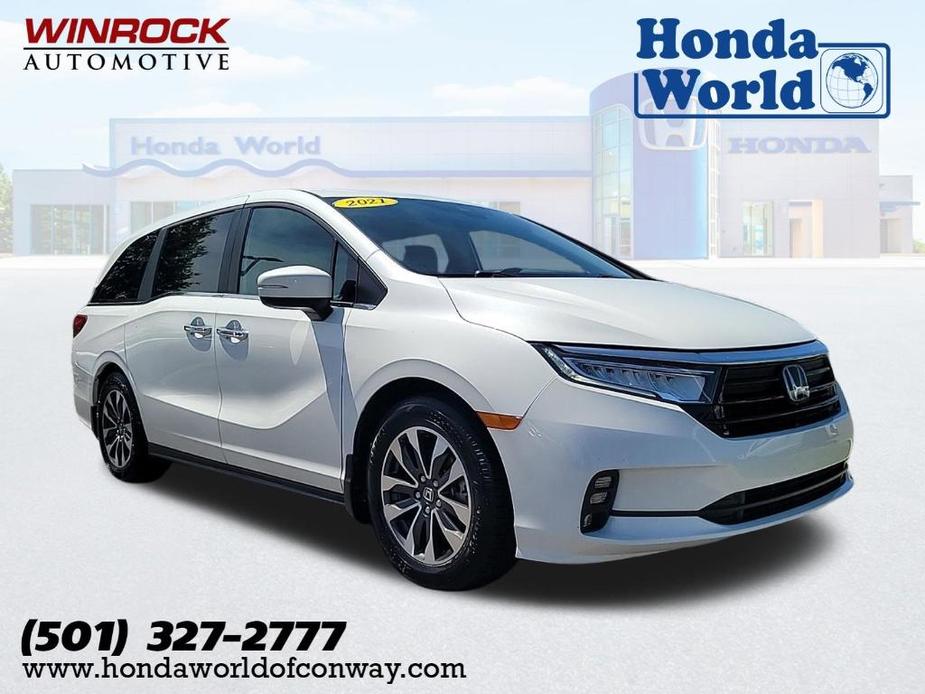 used 2021 Honda Odyssey car, priced at $27,802