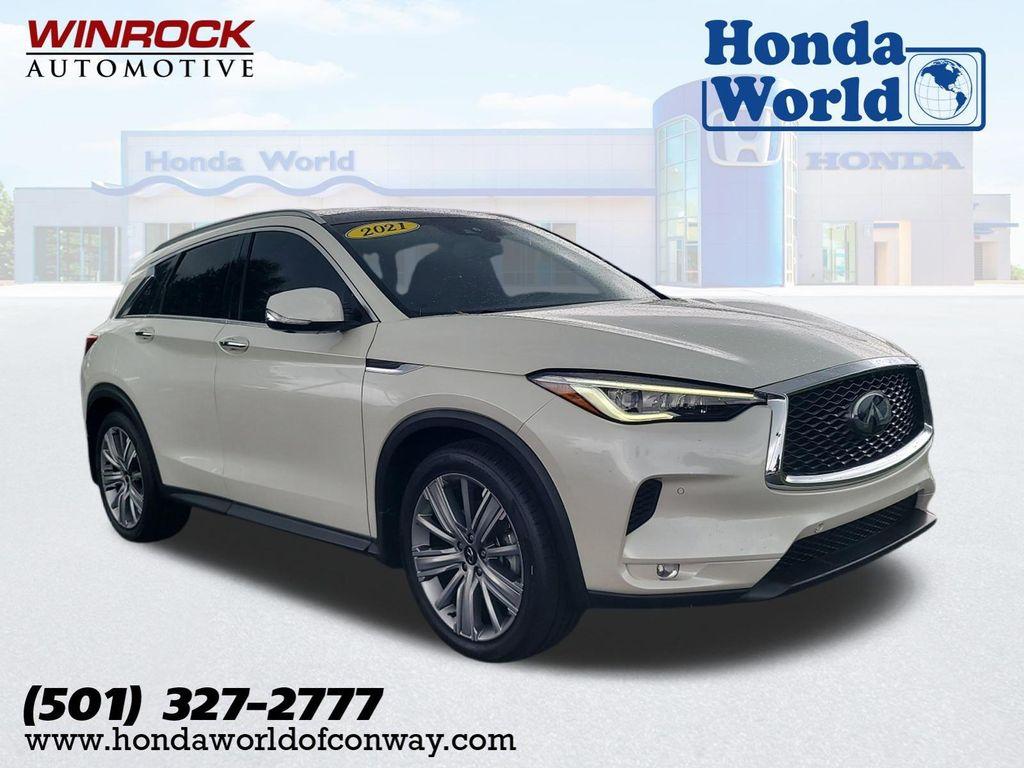 used 2021 INFINITI QX50 car, priced at $20,988