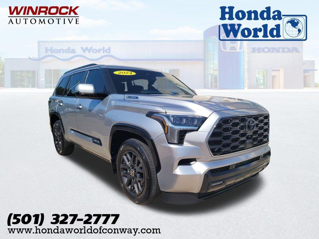 used 2024 Toyota Sequoia car, priced at $69,970