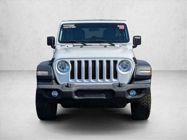 used 2018 Jeep Wrangler Unlimited car, priced at $16,996