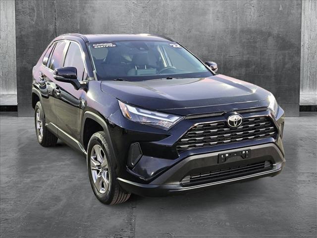 used 2022 Toyota RAV4 car, priced at $25,597