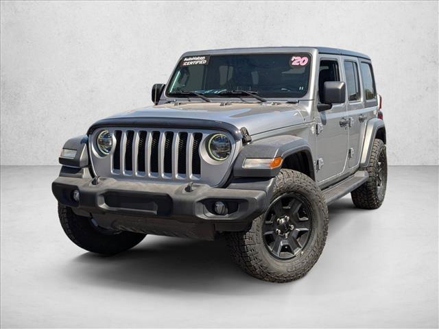 used 2020 Jeep Wrangler Unlimited car, priced at $24,449