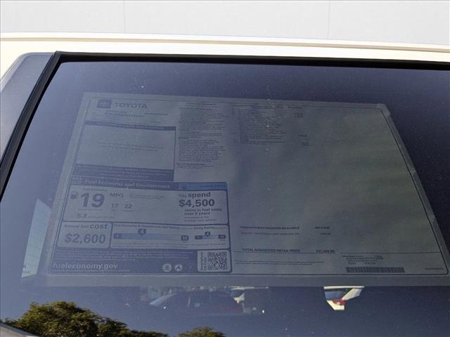 new 2026 Toyota Tundra car, priced at $60,369