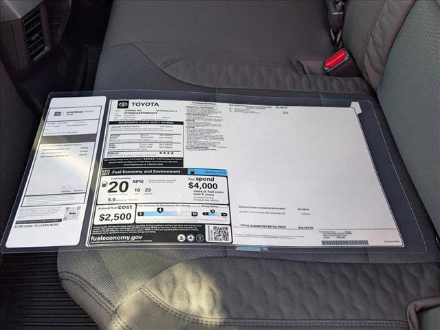 new 2026 Toyota Tundra car, priced at $43,153