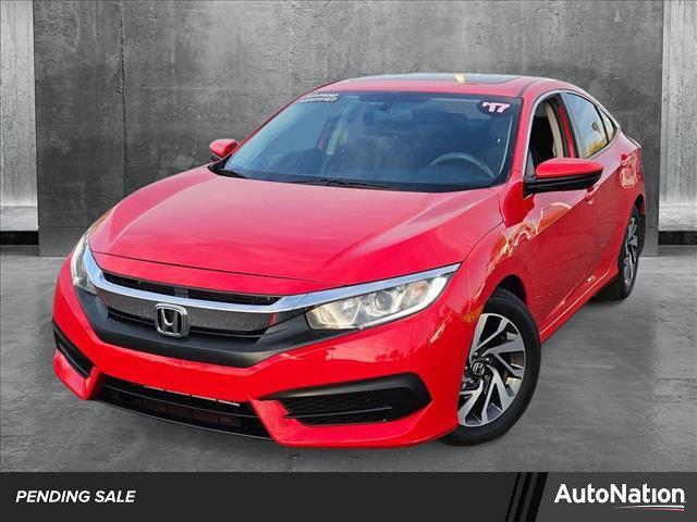 used 2017 Honda Civic car, priced at $14,836