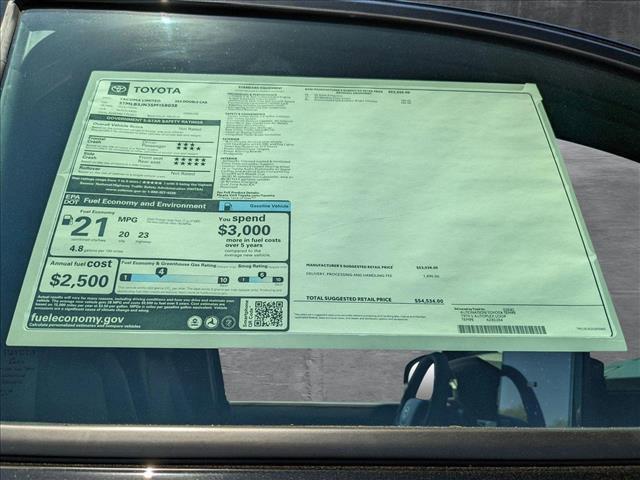 new 2025 Toyota Tacoma car, priced at $51,510