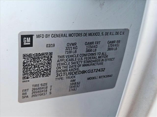 used 2019 GMC Sierra 1500 car, priced at $26,256