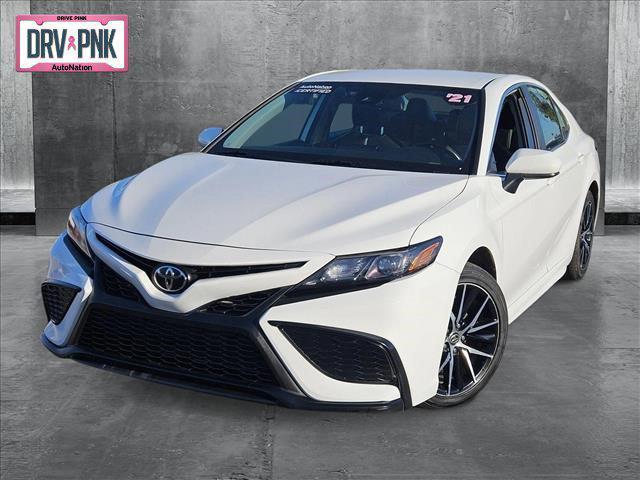 used 2021 Toyota Camry car, priced at $21,938