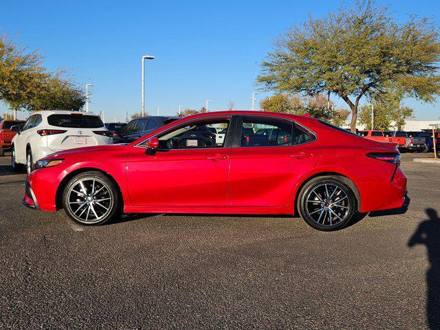 used 2021 Toyota Camry car, priced at $21,657