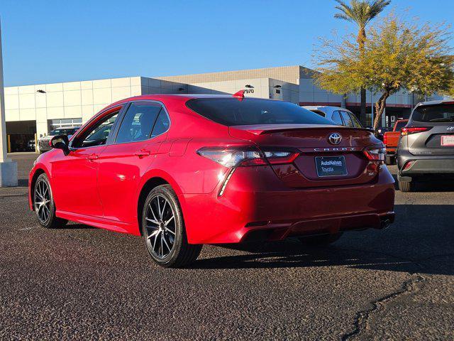 used 2021 Toyota Camry car, priced at $21,657