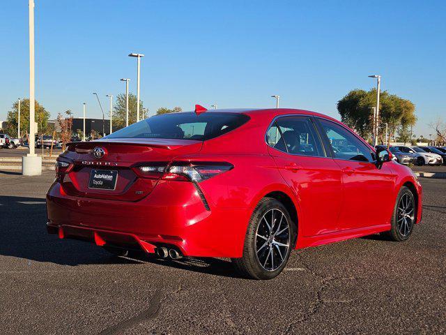 used 2021 Toyota Camry car, priced at $21,657