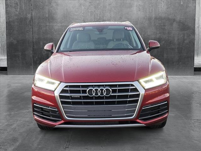 used 2018 Audi Q5 car, priced at $17,899