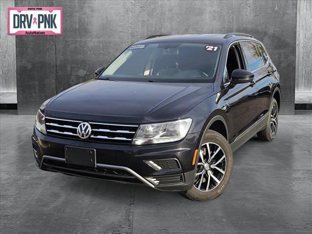 used 2021 Volkswagen Tiguan car, priced at $16,490