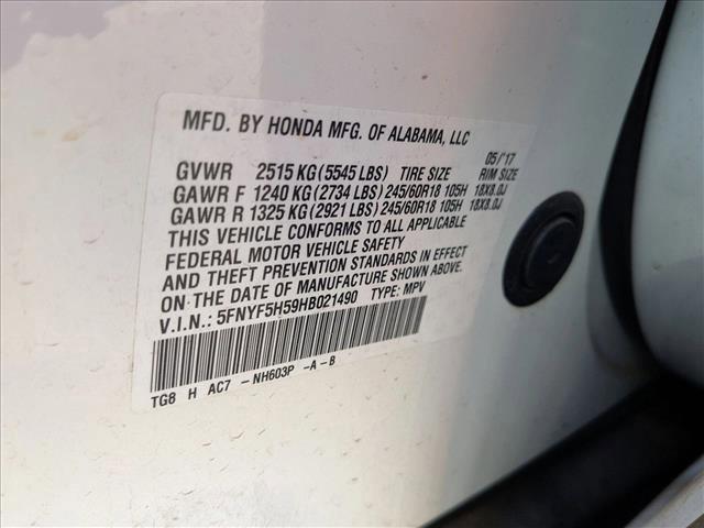 used 2017 Honda Pilot car, priced at $18,996