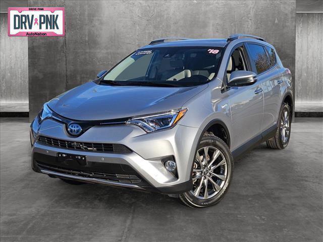 used 2018 Toyota RAV4 Hybrid car, priced at $25,601