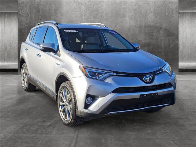 used 2018 Toyota RAV4 Hybrid car, priced at $25,601