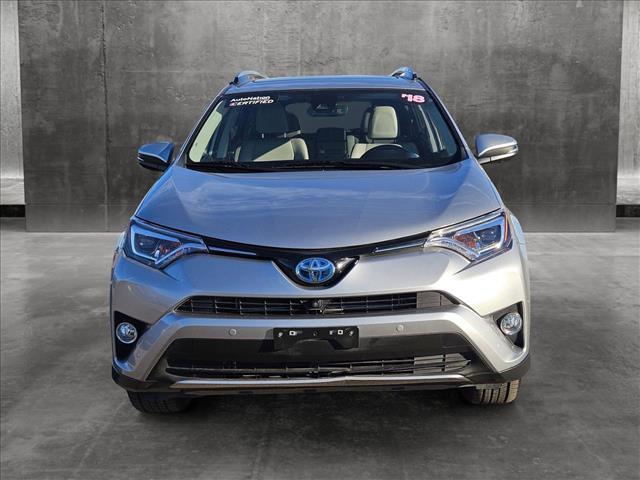 used 2018 Toyota RAV4 Hybrid car, priced at $25,601