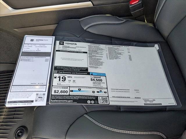 new 2026 Toyota Tundra car, priced at $64,080