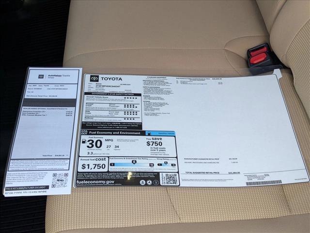 new 2025 Toyota RAV4 car, priced at $32,584