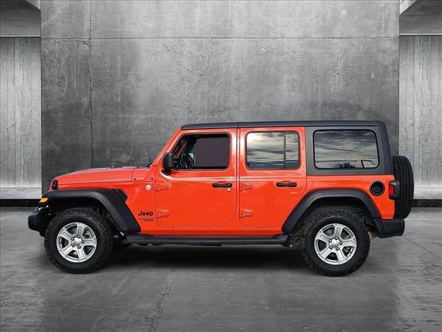 used 2020 Jeep Wrangler Unlimited car, priced at $25,608