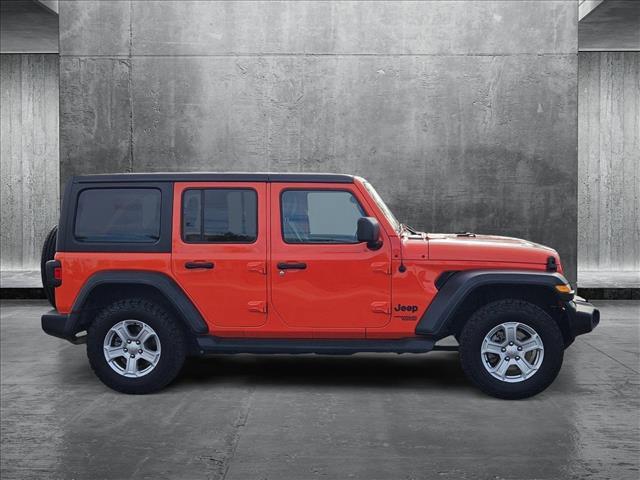 used 2020 Jeep Wrangler Unlimited car, priced at $25,608