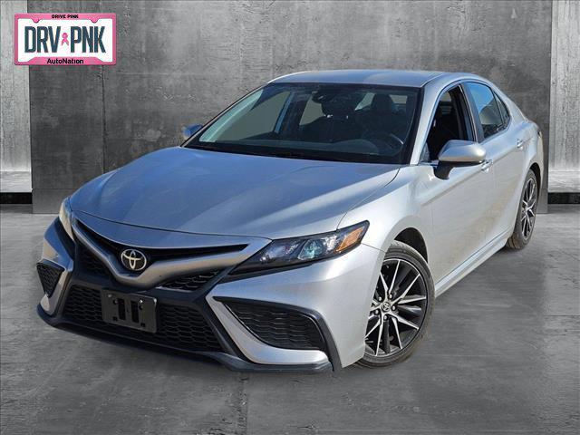 used 2021 Toyota Camry car, priced at $21,342