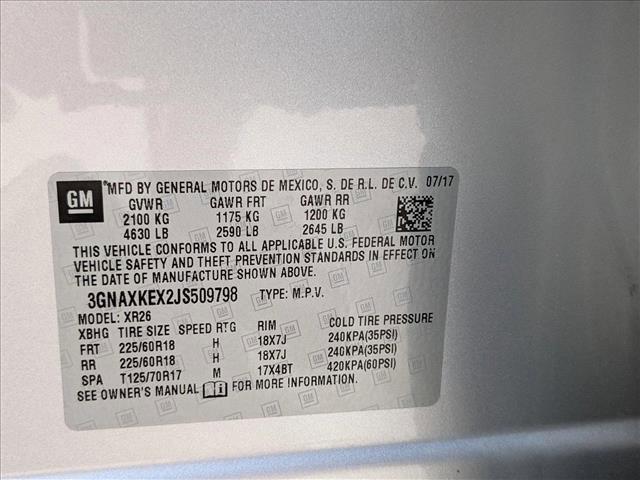 used 2018 Chevrolet Equinox car, priced at $11,996