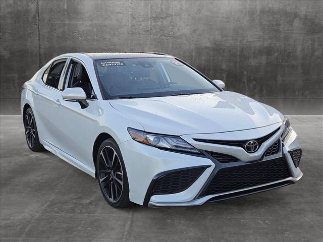 used 2021 Toyota Camry car, priced at $21,659