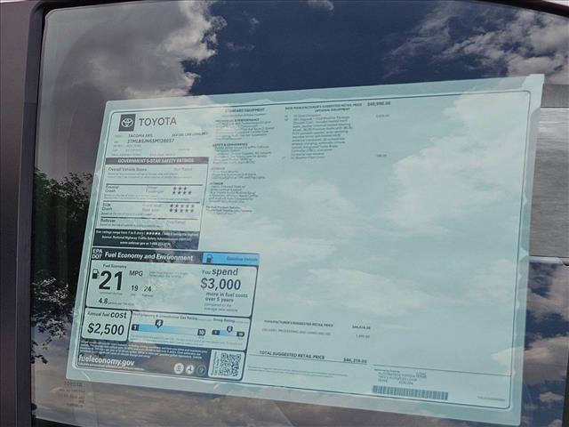 new 2025 Toyota Tacoma car, priced at $43,606