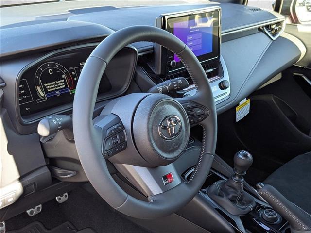 new 2025 Toyota GR Corolla car, priced at $43,218